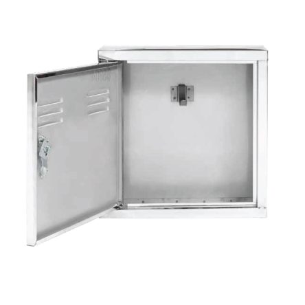 Stainless steel fire cabinet with hook. - Image 2