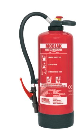 Fire Extinguisher 6Kg Dry Powder ABC 90% Knob-Operated