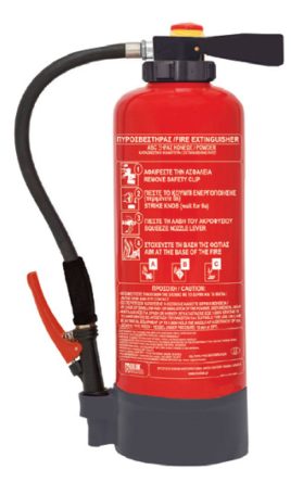 KNOB Fire Extinguisher 6kg Powder