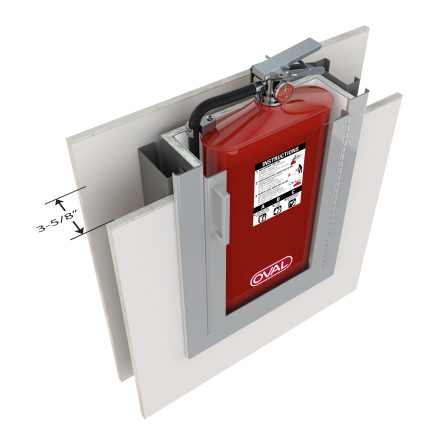 Dry Powder Oval Fire Extinguisher - Image 3