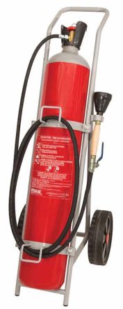 Trolley Fire Extinguisher 27Kg CO2