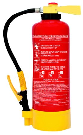 Fire Extinguisher 9Kg Dry Powder with Int. Cartridge