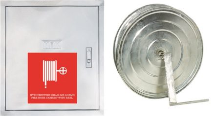 Stainless Steel Fire Hose Cabinet with SS Reel S.S. 316