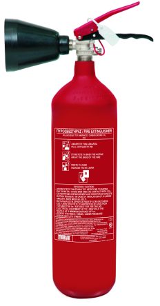 Fire Extinguisher 2Kg CO2 High Strength Front Outlet