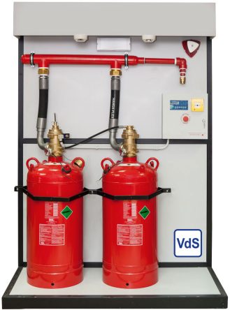 FIRE SUPPRESSION SYSTEM "TALOS"®HFC-227 FOR LAND PROJECTS
