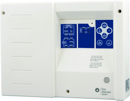 2 Zones Fire Detection Panel with AUX Relay Conventional
